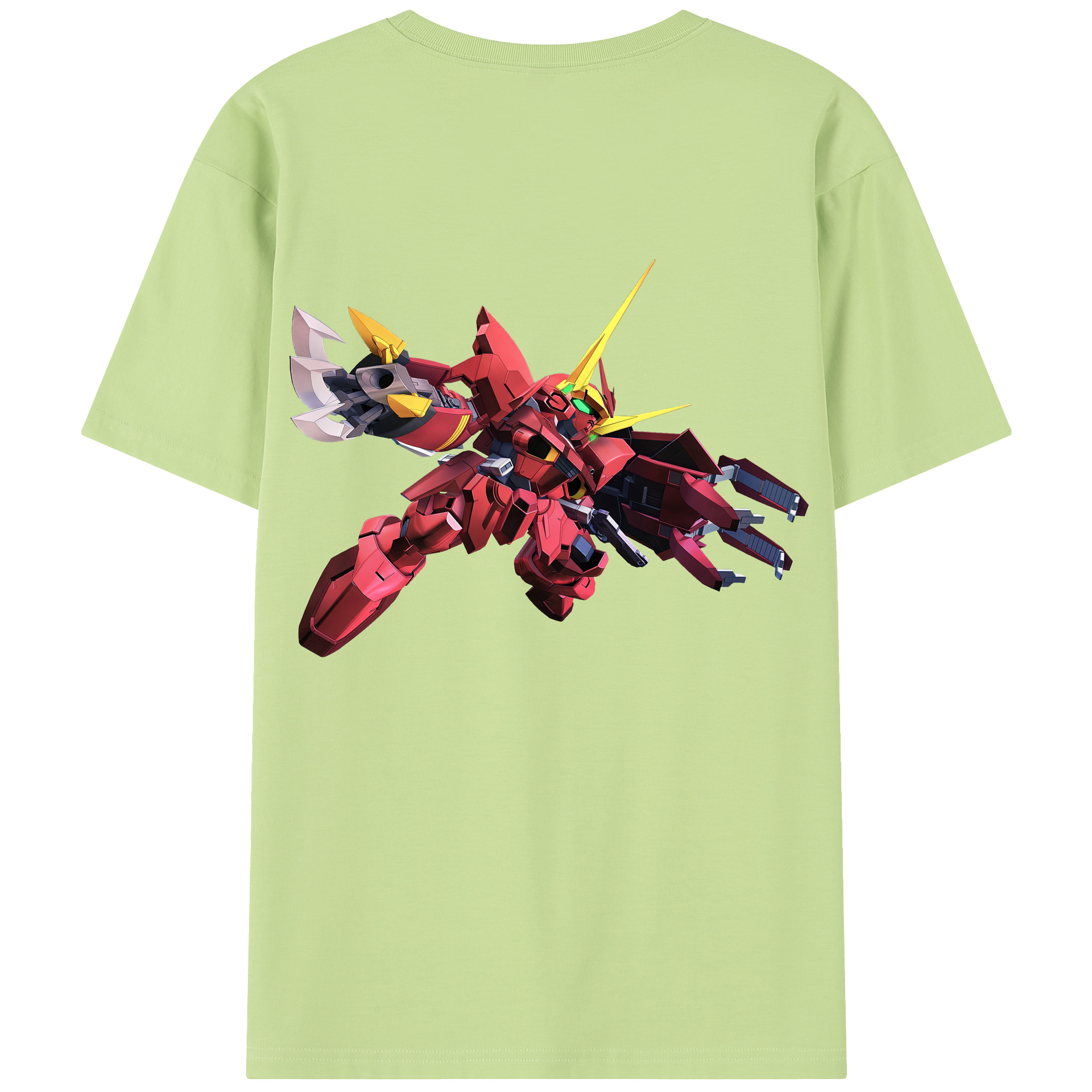 （画像用） 機動戦士ガンダム Mobile Suit Gundam 綿100％半袖Tシャツ（背面プリント）